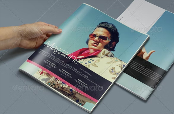 Minimal Magazine Photoshop Template