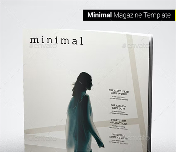 Minimal Magazine Product Template