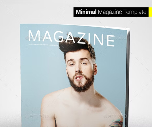 Minimal Magazine indesign Design