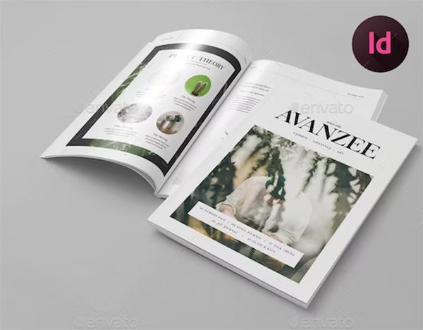 Minimal Magazine Creative Template