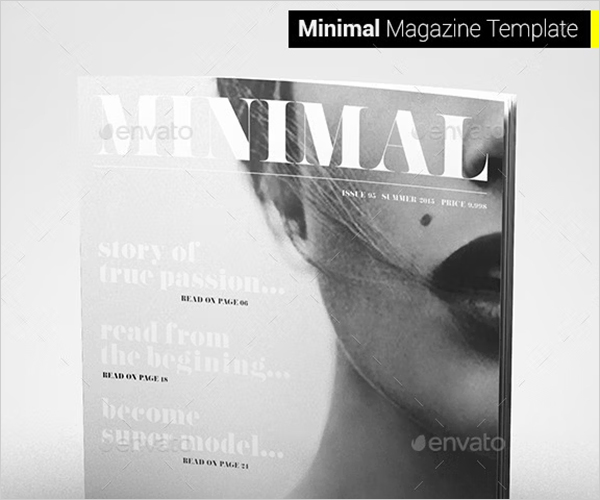 40 Pages Minimal Magazine Templates
