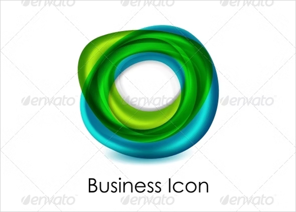 Abstract Business Icon Template