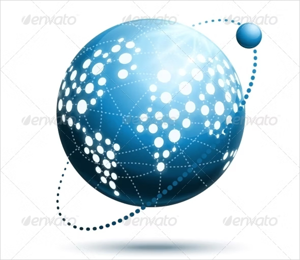Abstract World Icon Template