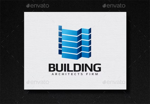 Building Logo PSD Design