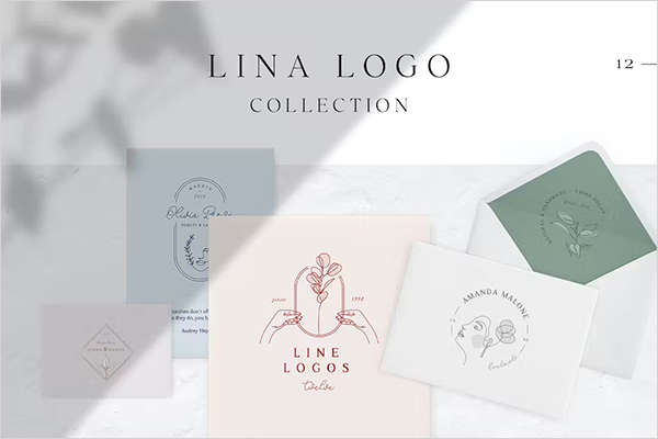 Stunning Lina Logo Collection
