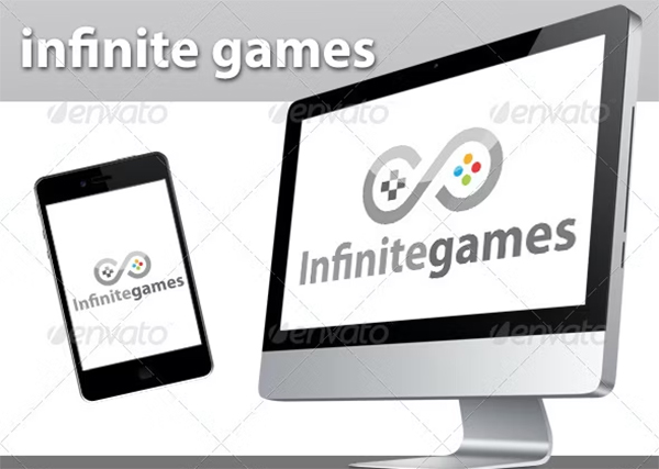 Infinite Games Logo Template
