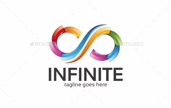 Infinite Vector EPS, AI Illustrator Logo Template