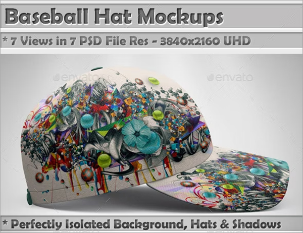 Baseball Hat Mockups Template