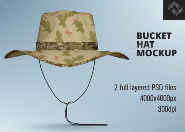 Bucket Hat Mockup Templates