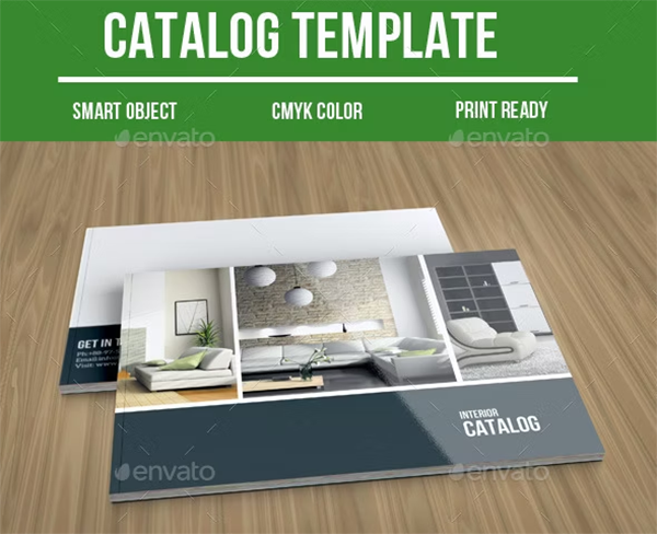 Interior Catalog Design Template