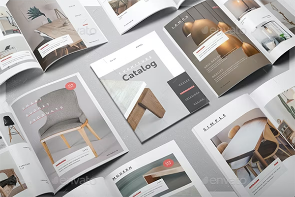 Furniture and Interior Catalog Design Template