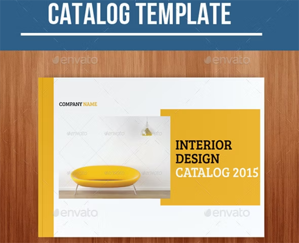 Interior Catalog InDesign INDD Design