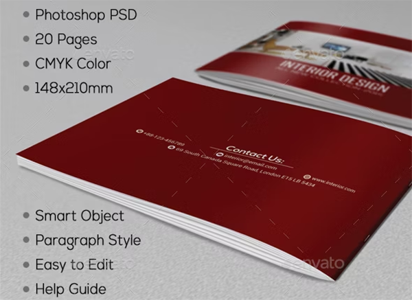 Presentation Interior Catalog Print Template