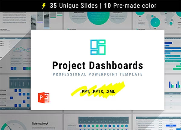 Project Dashboards for PowerPoint