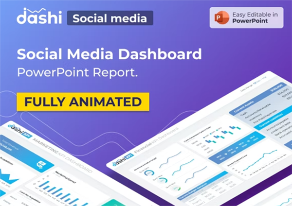 Dashi Social Media Dashboard Report Presentation