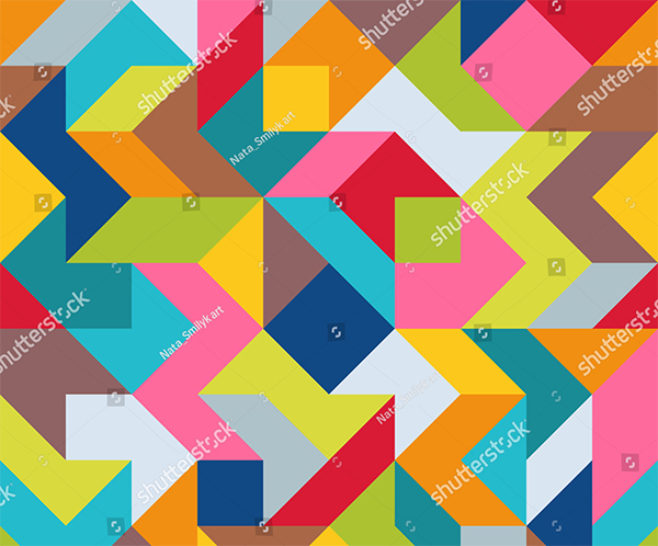 Geometric Universal Abstract Vector Pattern