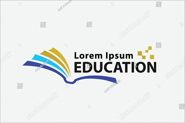 Education and Modern Book Logo