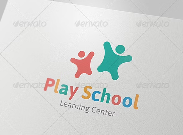 Play School Logo Template