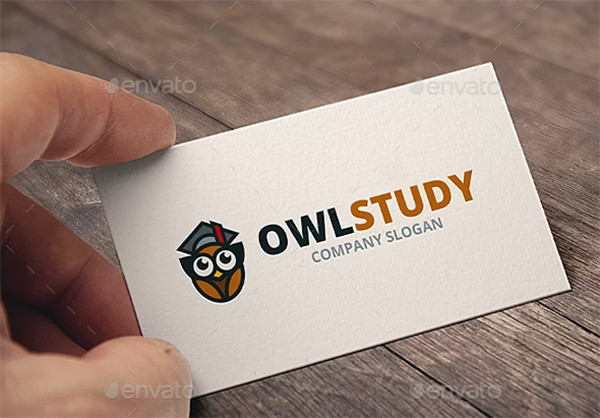 Owl School Logo Template