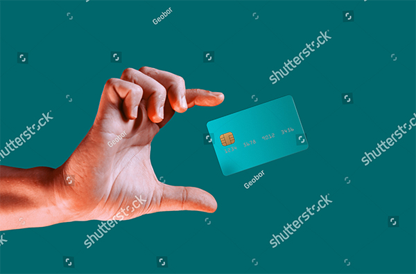 Credit Card Vector Mockups
