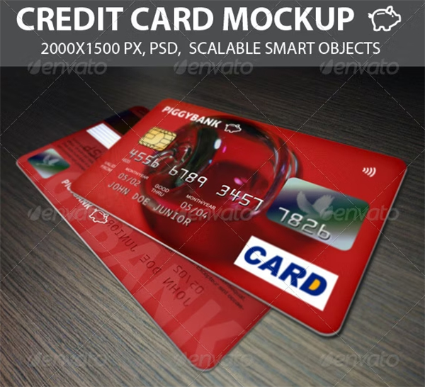 Credit Cards Mockup