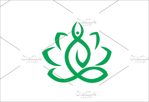 Commercial Yoga Logo Design