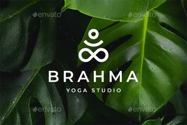 Yoga Illustrator Logo Designs