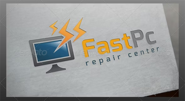 Fast Computer Logo Templates