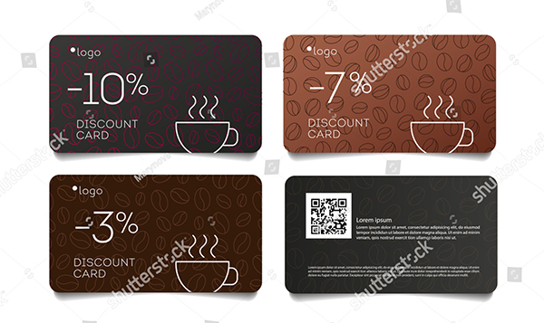 Coffee Discount Coupon Voucher Template