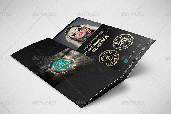 Luxury Retro Brochure Tri-fold Brochure