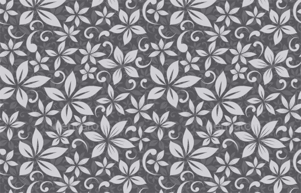 Flower Pattern AI Illustrator, Vector Template