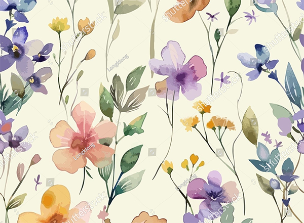 Water Color Seamless Pattern Designs