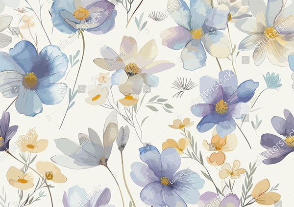 Sweet Flower Vector Template