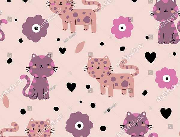 Baby Fashion Pattern Vector Design