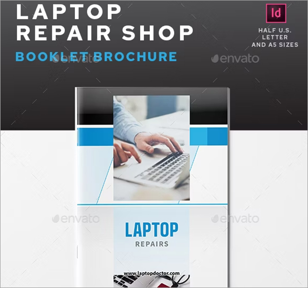 Laptop Repair Brochure Template