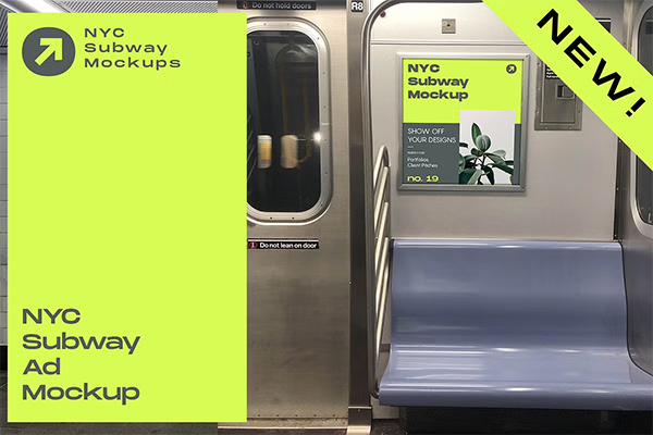 NYC Subway Ad Mockups