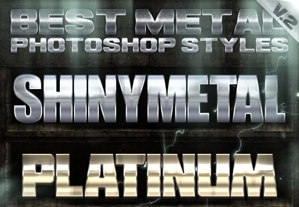 Metal Photoshop Design Styles