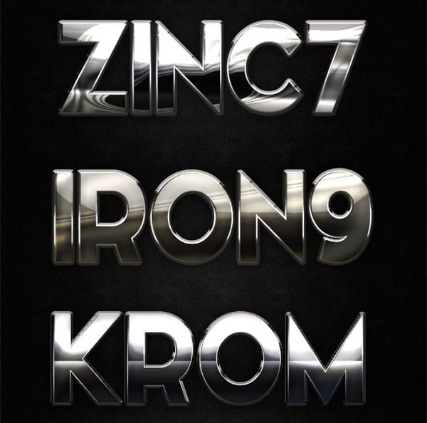 Glossy Metal Photoshop Layer Styles