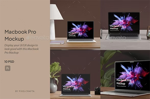 Laptop Screen Mockup Presentation