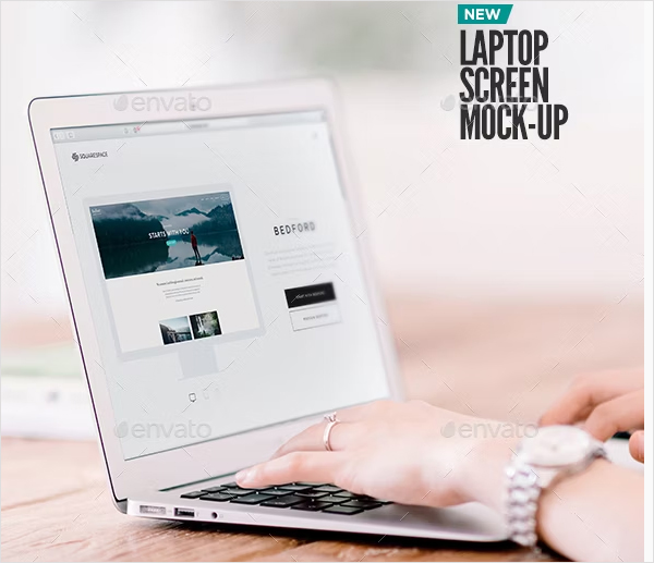 Laptop Screen Mock-up