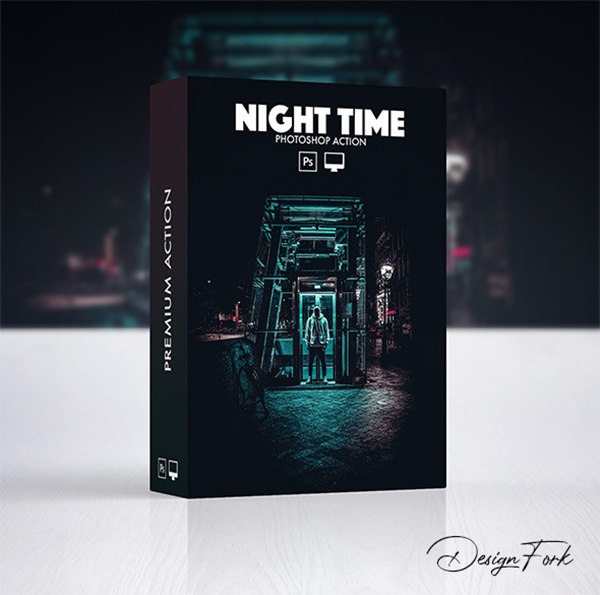 Night Time Photoshop Action Night Time Photoshop Action