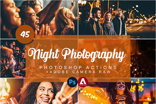 Night Photography Photoshop Actions Night Photography Photoshop Actions