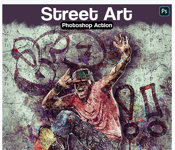Street Art Photoshop Action