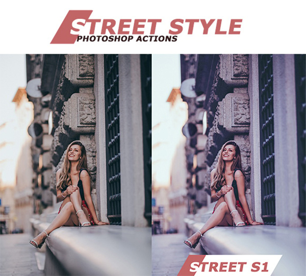 Street Style Photoshop Actions Design