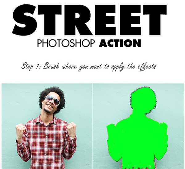 Street Photoshop Action Templates