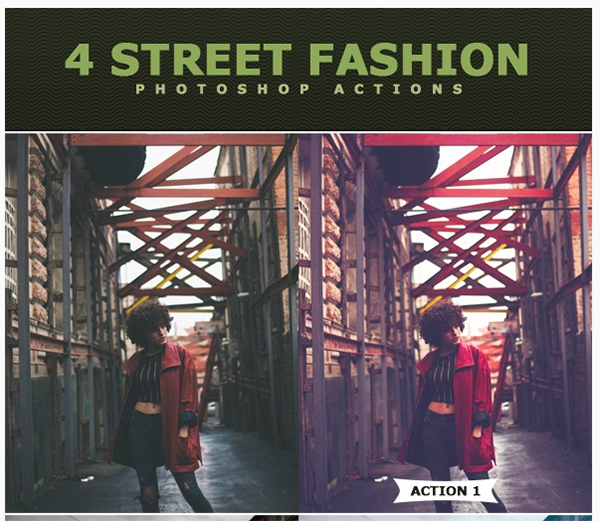 Street Fashion Photoshop Actions