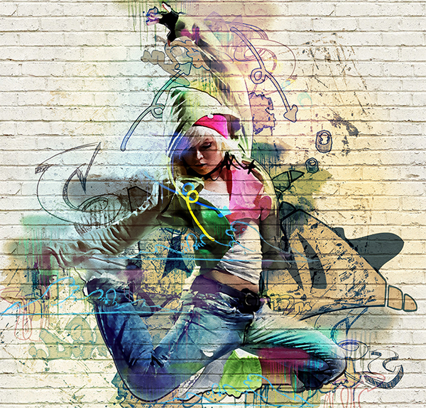 Street Art Photoshop Actions