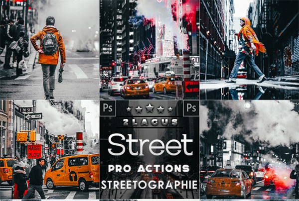 Streetography City Photoshop Actions