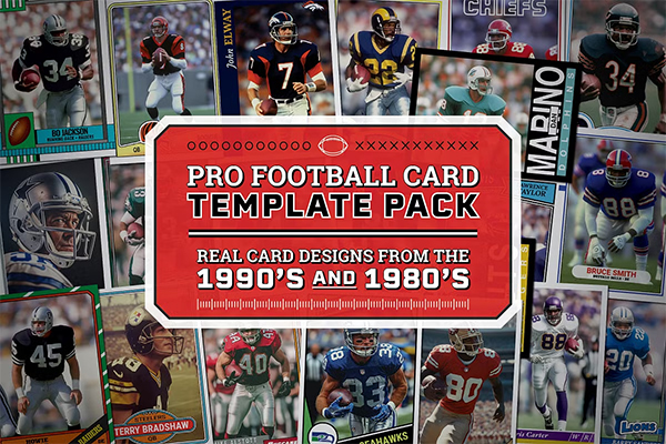 Football Card Design Templates