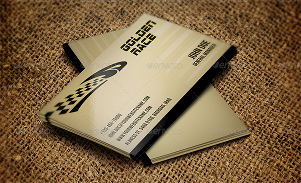 Sport Race Business Cards Template